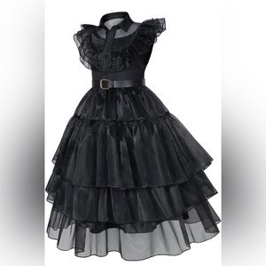 Wednesday Addams toddler costume. Size 4T.